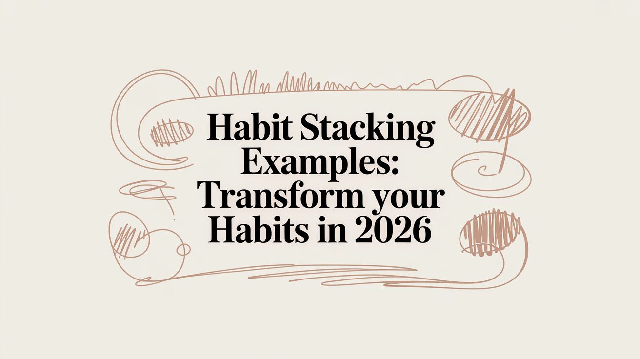 Habit Stacking Examples: Transform Your Habits in 2026