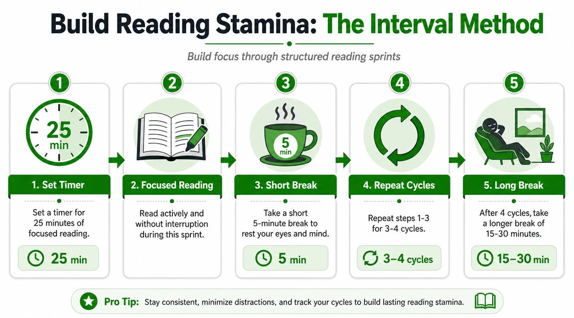 Build Reading Stamina with Strategic Sprints